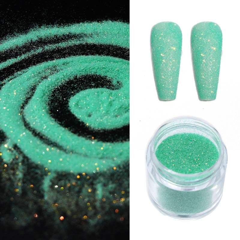 Poudre effet sucre Turquoise