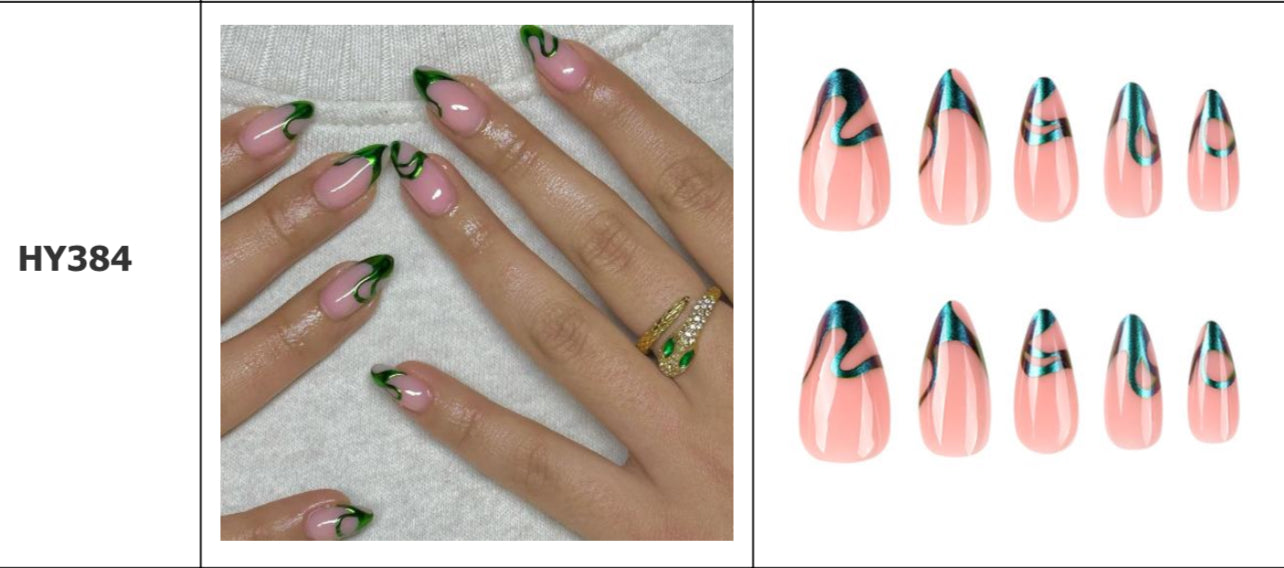 Press on nails HY384