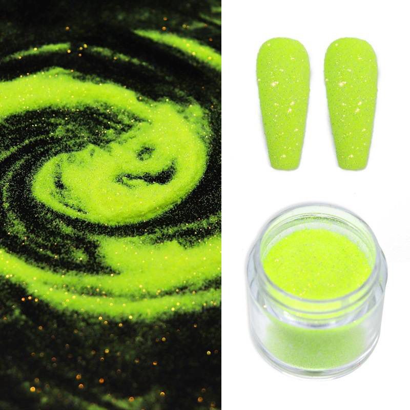 Poudre Effet Sucre Jaune Fluo