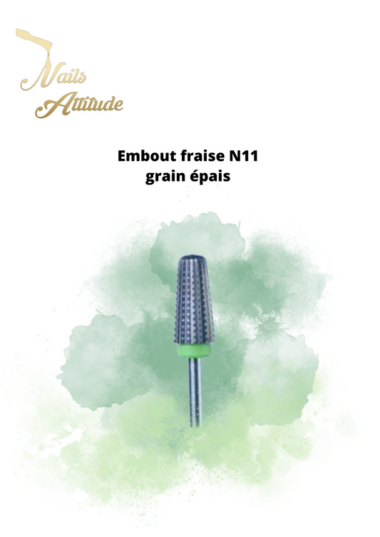Embout ponceuse fraise N°11