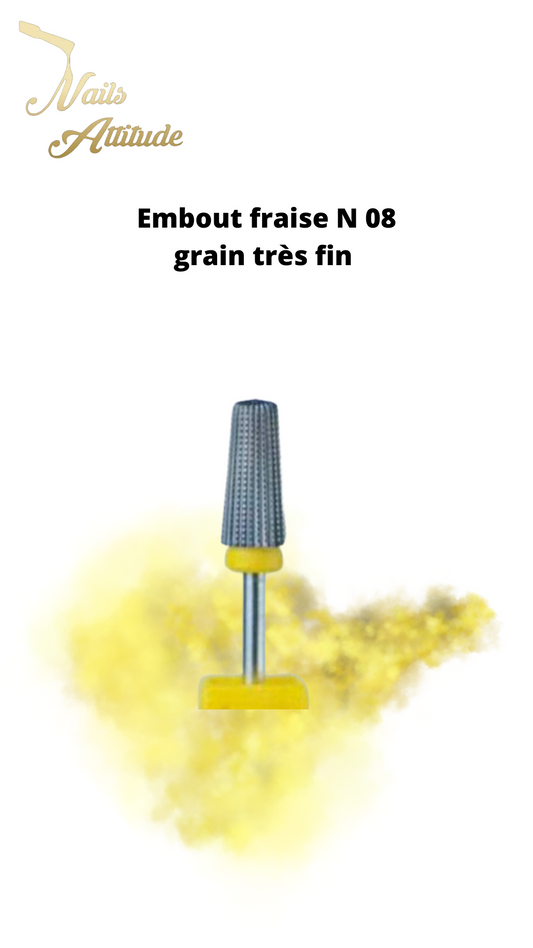Embout Ponceuse fraise N°08