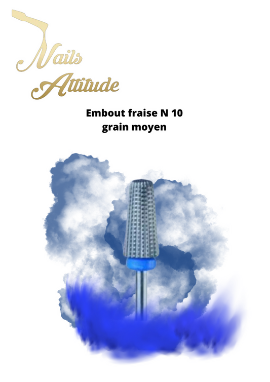 Embout ponceuse fraise N°10