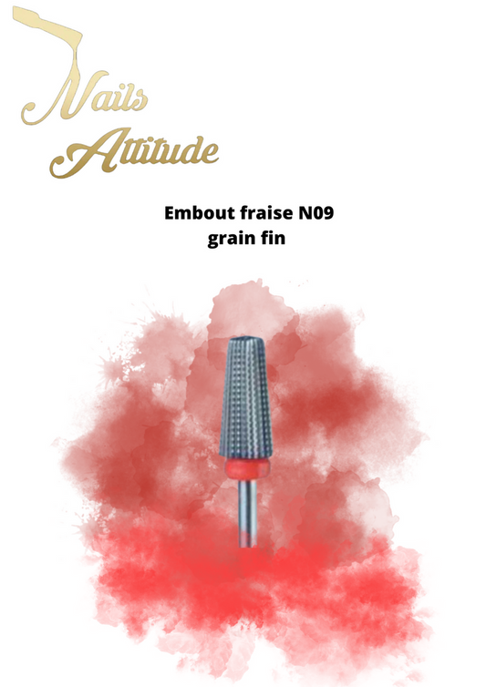 Embout ponceuse Fraise N°09