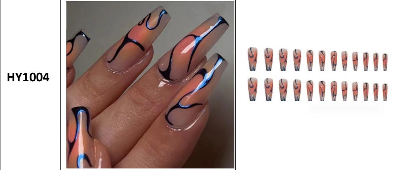 Press on nails 1004