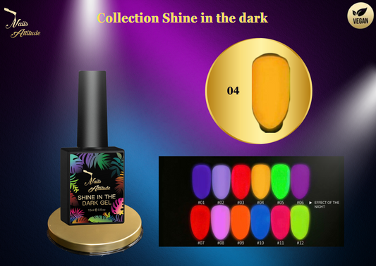 Shine in the dark Jaune Orange 04