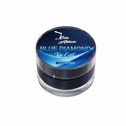 Blue diamond top coat