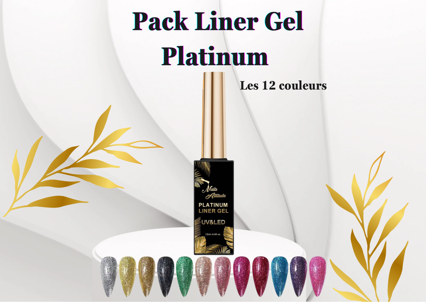 Pack Liner Gel Platinium